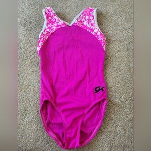 GK pink/fuschia floral/solid leo axs